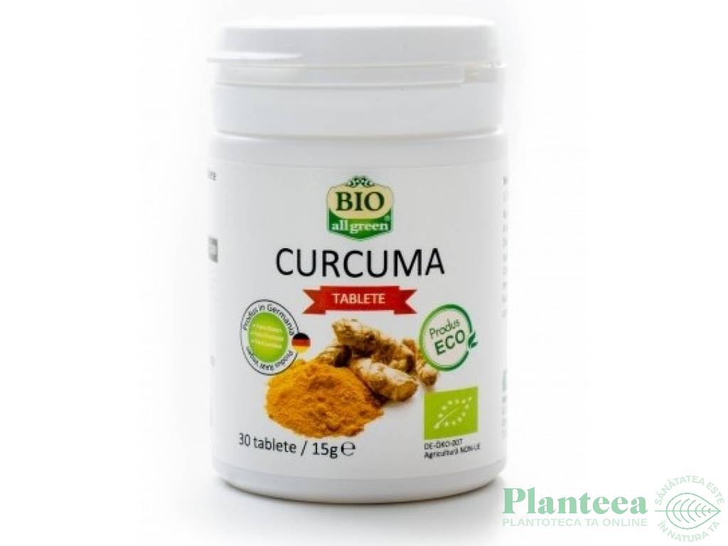 Curcuma eco 30cp - BIO ALL GREEN