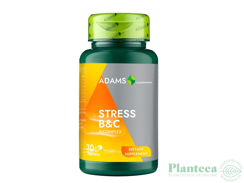 Stress B&C 30cp - ADAMS SUPPLEMENTS