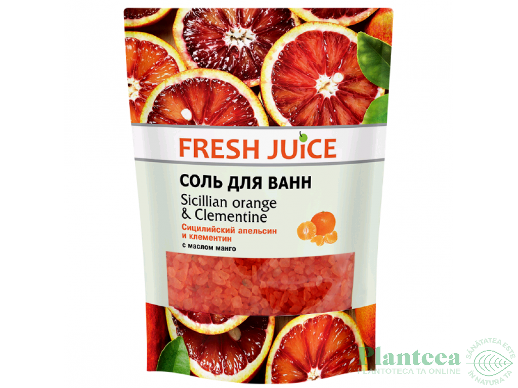 Sare baie portocale siciliene clementine 500g - FRESH JUICE