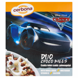 Bilute cereale mix ciocolata Disney Cars 225g - CERBONA