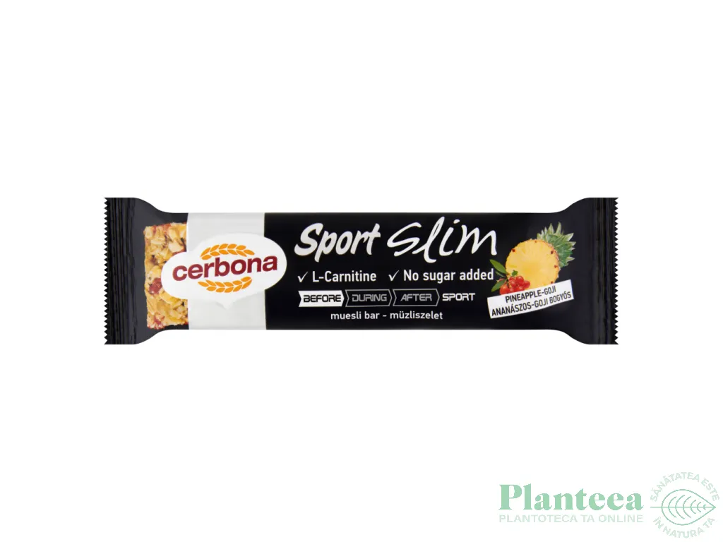 Baton slim ananas goji 35g - CERBONA