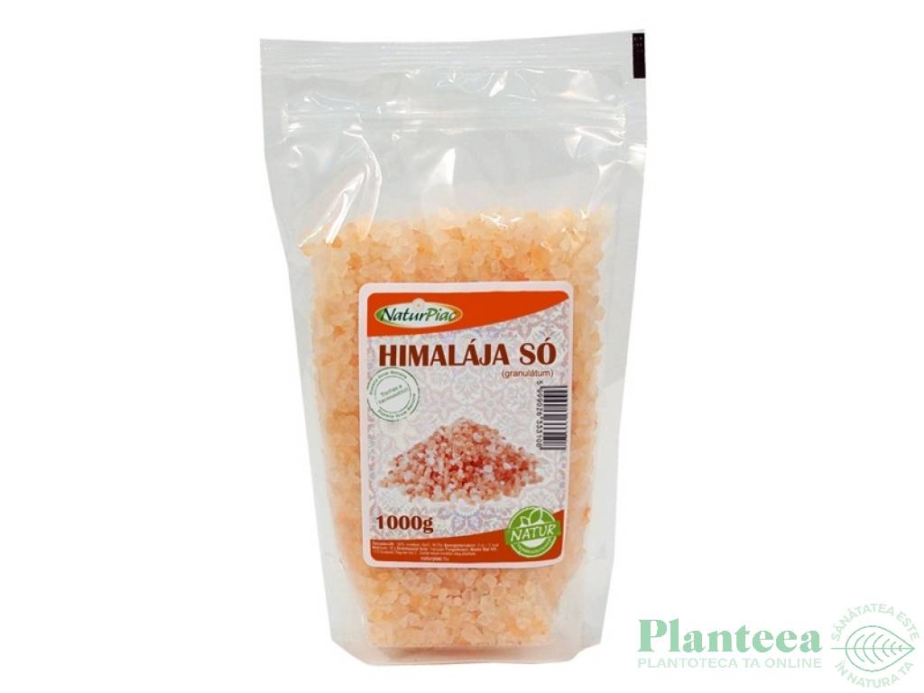 Sare roz grunjoasa Himalaya 1kg - NATURPIAC