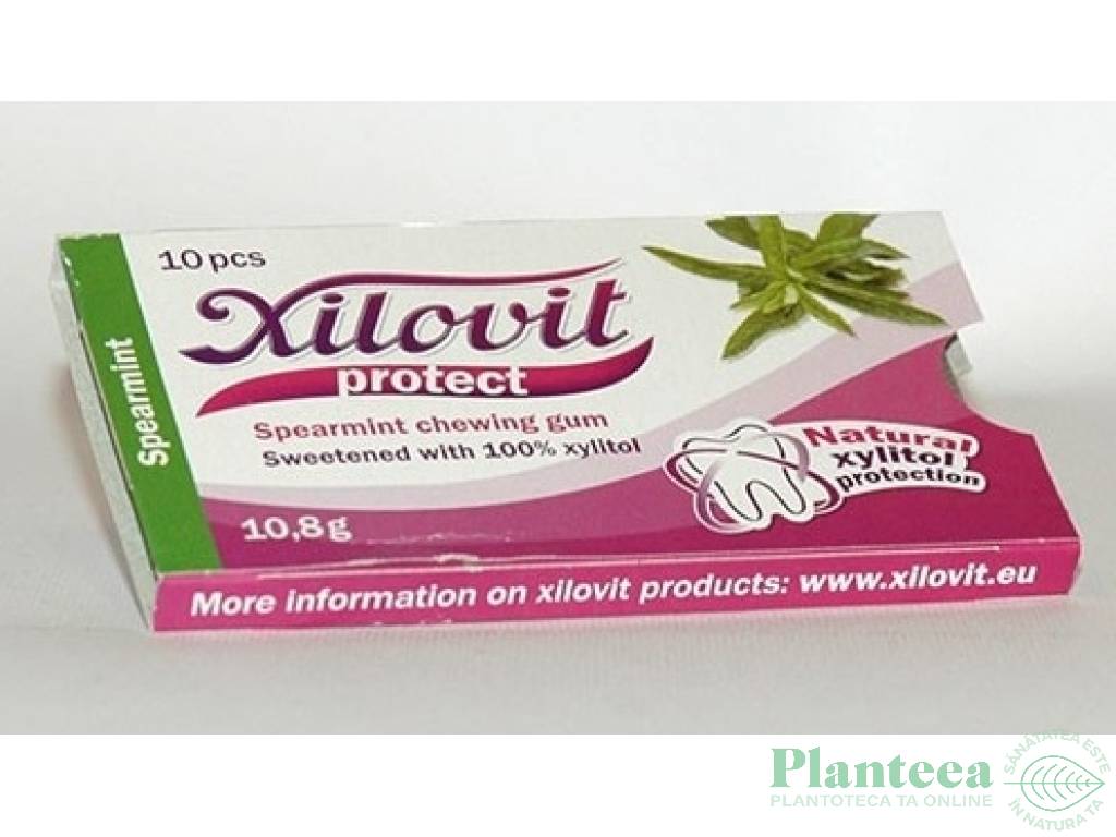 Guma mestecat xylitol menta 10,8g - XILOVIT