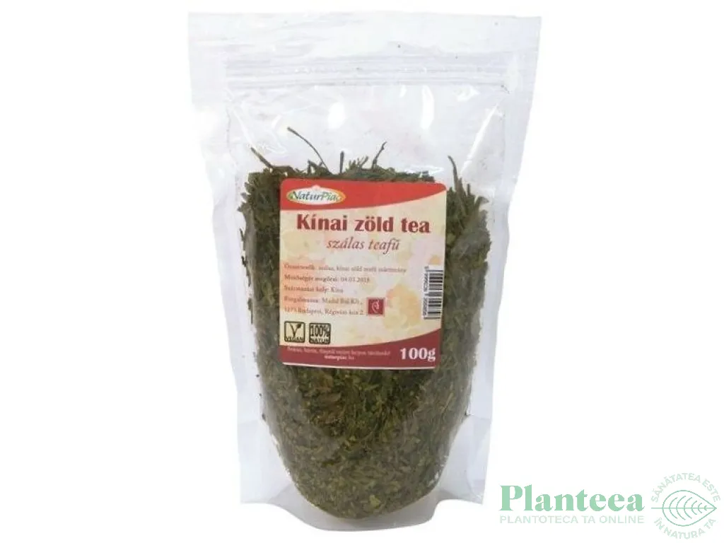 Ceai verde chinezesc punga 100g - NATURPIAC