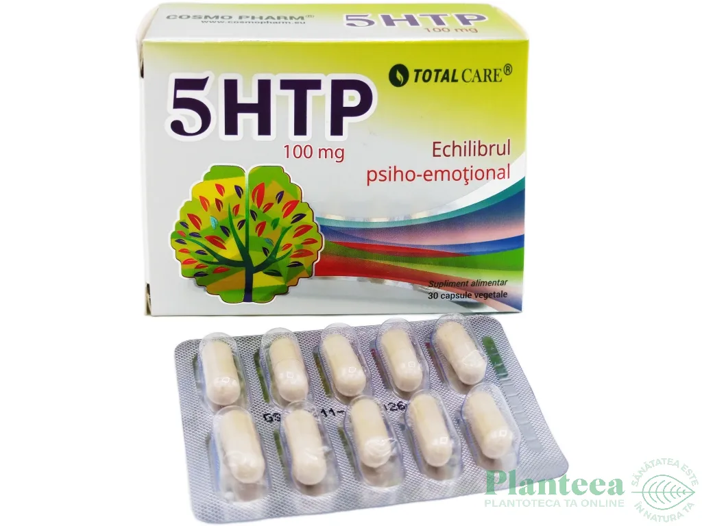5HTP 100mg 30cps - TOTAL CARE