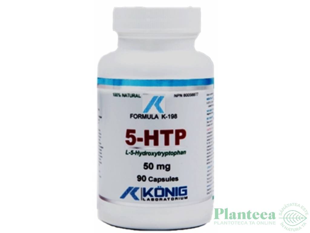 5 HTP 50mg formula K 90cps - KONIG