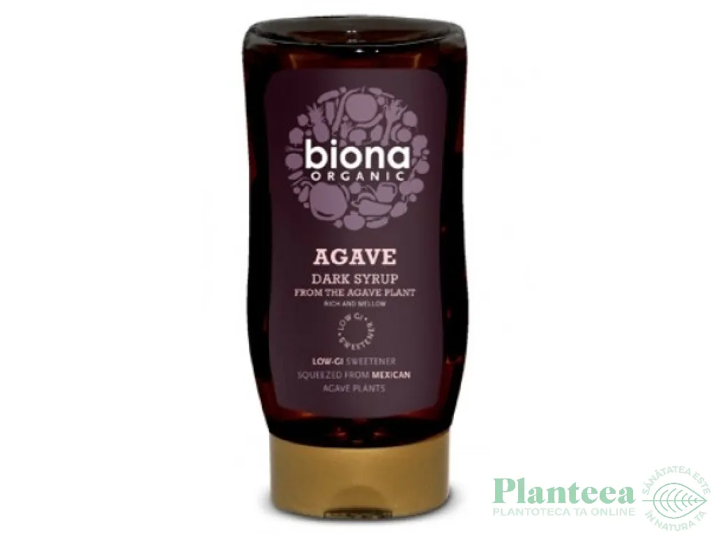 Indulcitor sirop agave brun bio 250ml - BIONA