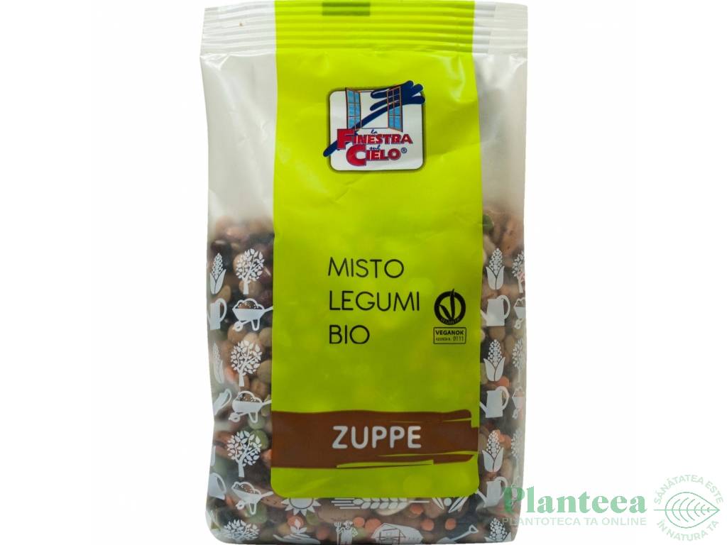 Melanj leguminoase boabe pt supa eco 400g - LA FINESTRA SUL CIELO