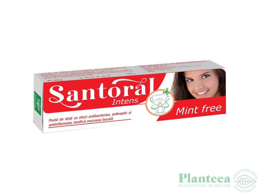 Pasta dinti mint free intens Santoral 40ml - SANTO RAPHAEL