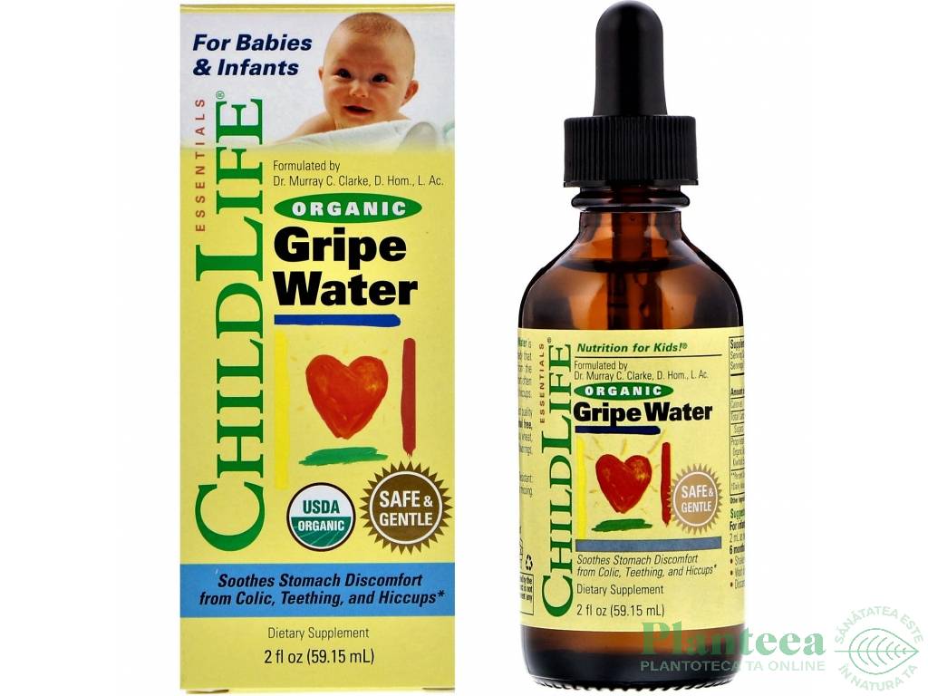 Gripe water organic 59,15ml - CHILDLIFE ESSENTIALS