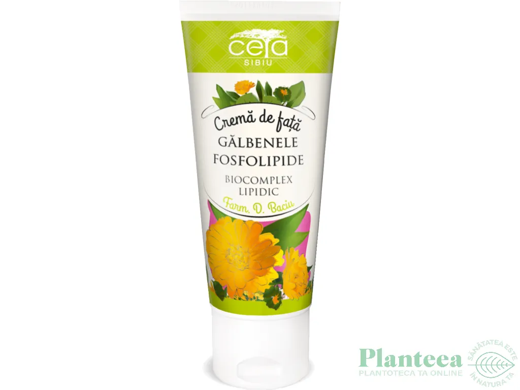 Crema fata galbenele fosfolipide 50ml - CETA
