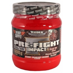 Pulbere Pre Fight Impact merisoare cocos 600g - WEIDER