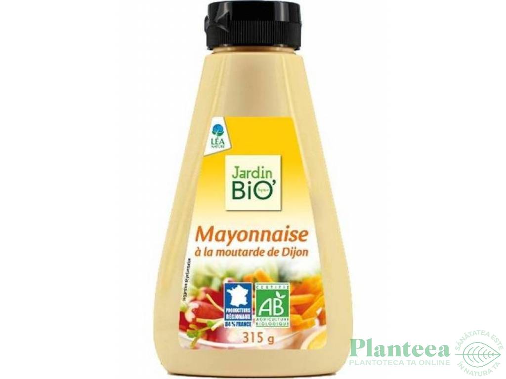 Maioneza clasica mustar Dijon eco 315g - JARDIN BIO