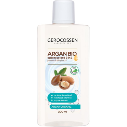 Apa micelara 3in1 fata ochi Argan Bio 300ml - GEROCOSSEN