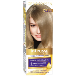 Vopsea par intensse color 10.2 blond inchis {+antioxidant} 50ml - GEROCOSSEN