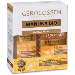 Caseta Manuka Bio 65+ [Crema antirid reparatoare 50ml+Apa micelara 300ml] 2b - GEROCOSSEN