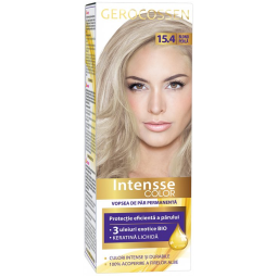 Vopsea par intensse color 15.4 blond perla {+antioxidant} 50ml - GEROCOSSEN
