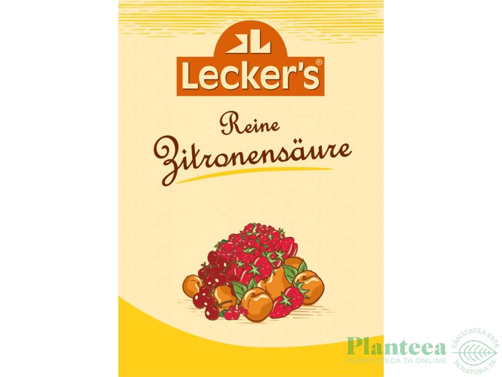 Acid citric alimentar 10g - LECKER`S