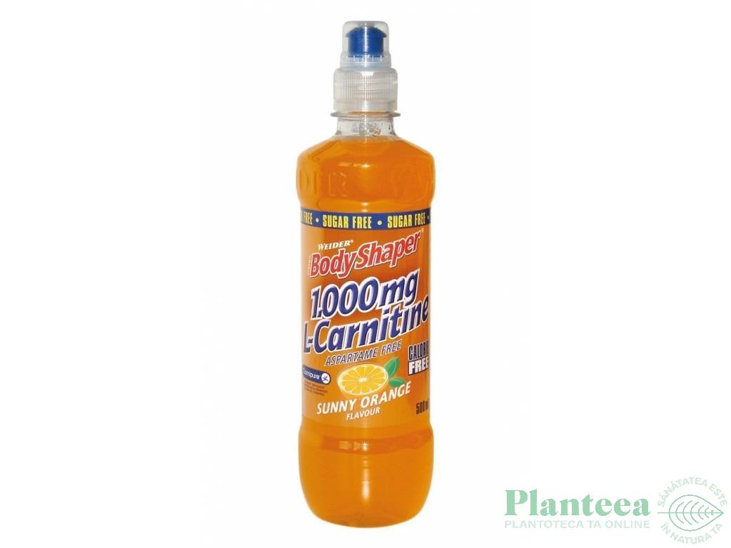 Bautura L carnitina 1000mg sunny orange 500ml - BODY SHAPER