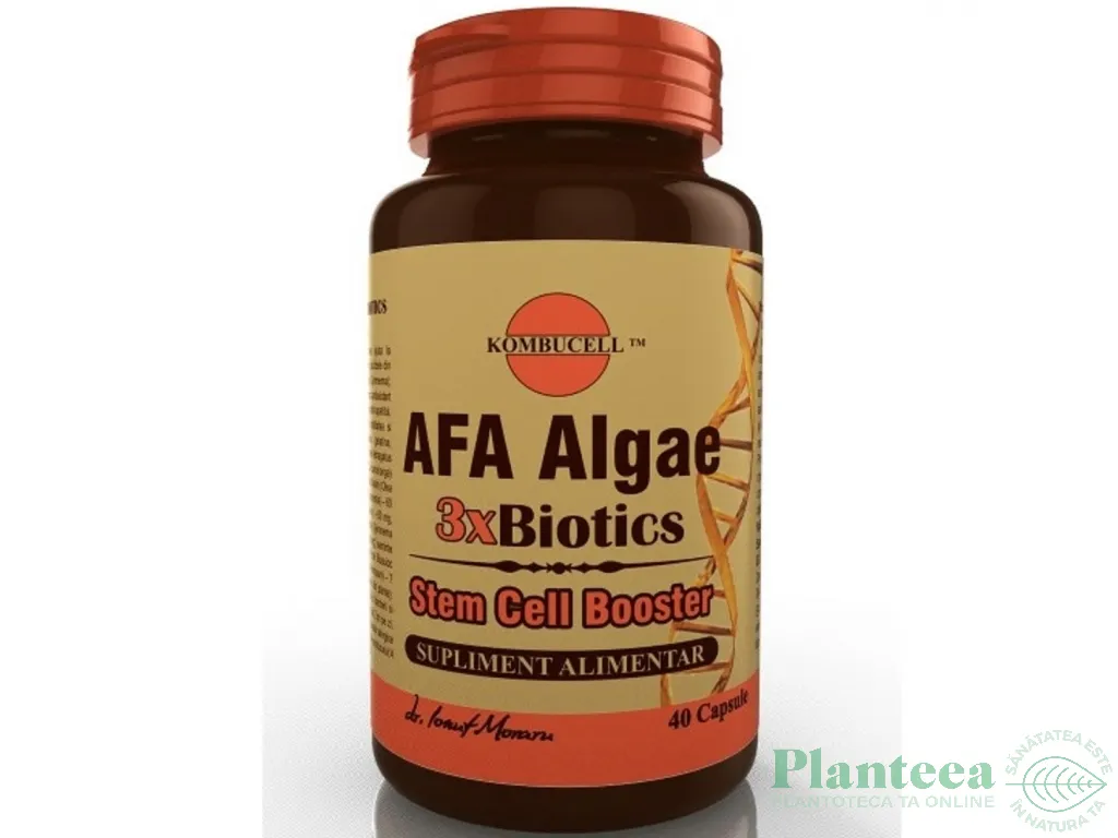 AFA algae 3xbiotics 40cps - KOMBUCELL