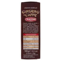 Cafea instant ginseng plicuri 5x20g - CRASTAN