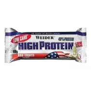 Baton proteic 40% HighProtein fructe rosii 100g - WEIDER