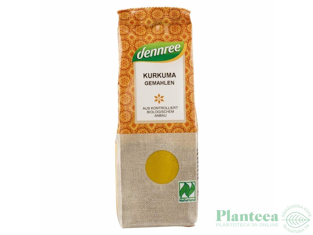 Condiment curcuma macinata eco 50g - DENNREE