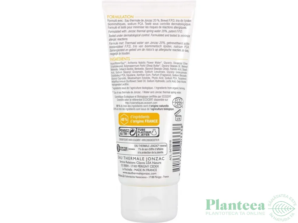 Crema maini intens nutritiva Nutritive 50ml - JONZAC