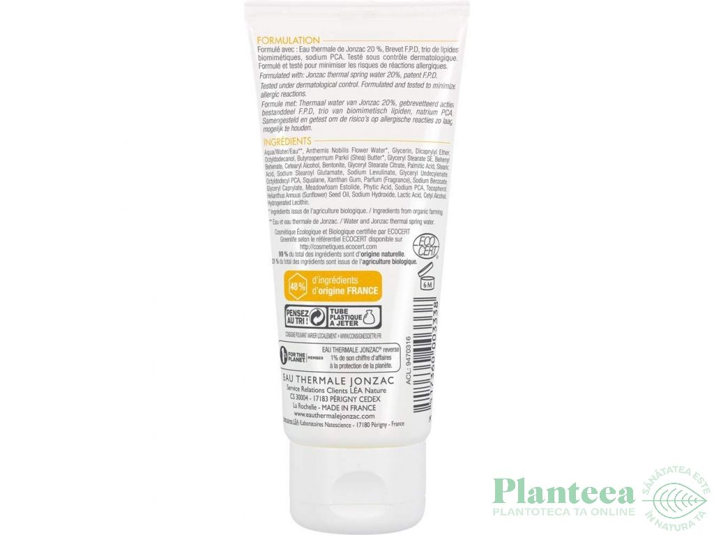 Crema maini intens nutritiva Nutritive 50ml - JONZAC