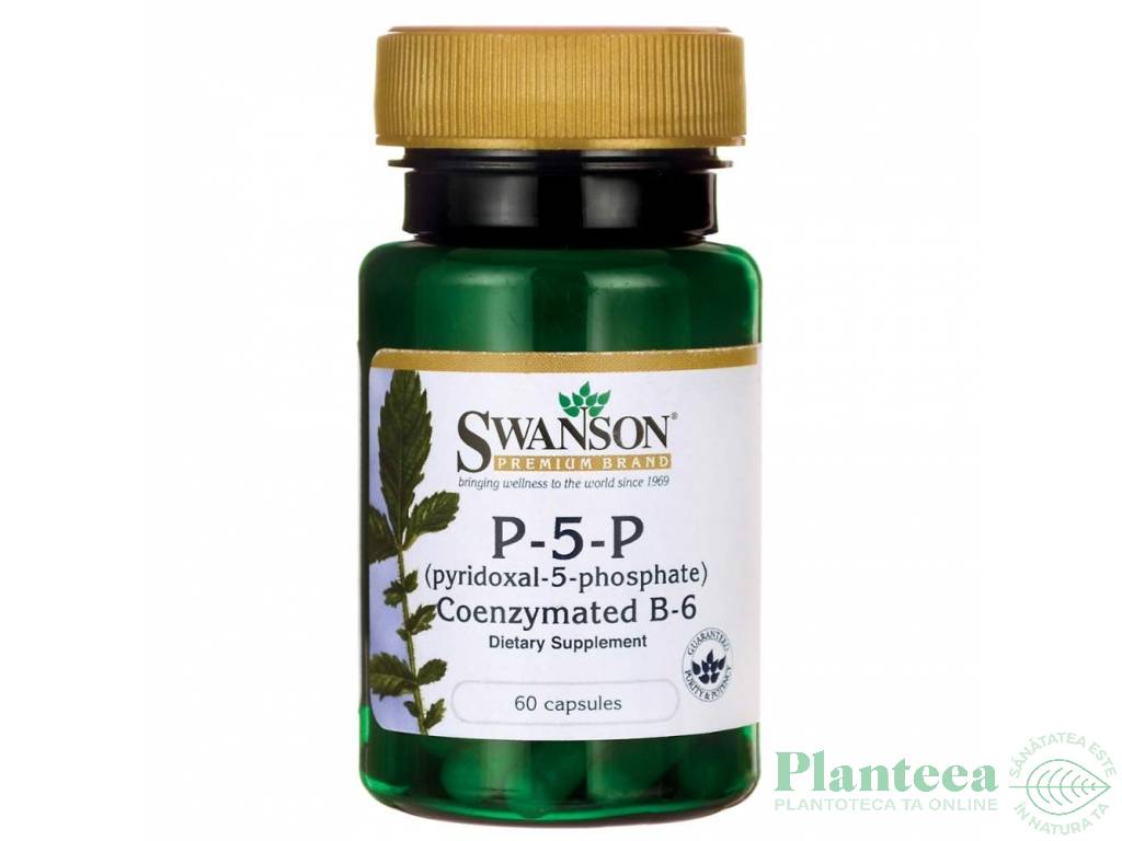Vitamina B6 25mg 60cp - SWANSON