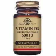 Vitamina D3 600ui 15mcg 60cps - SOLGAR