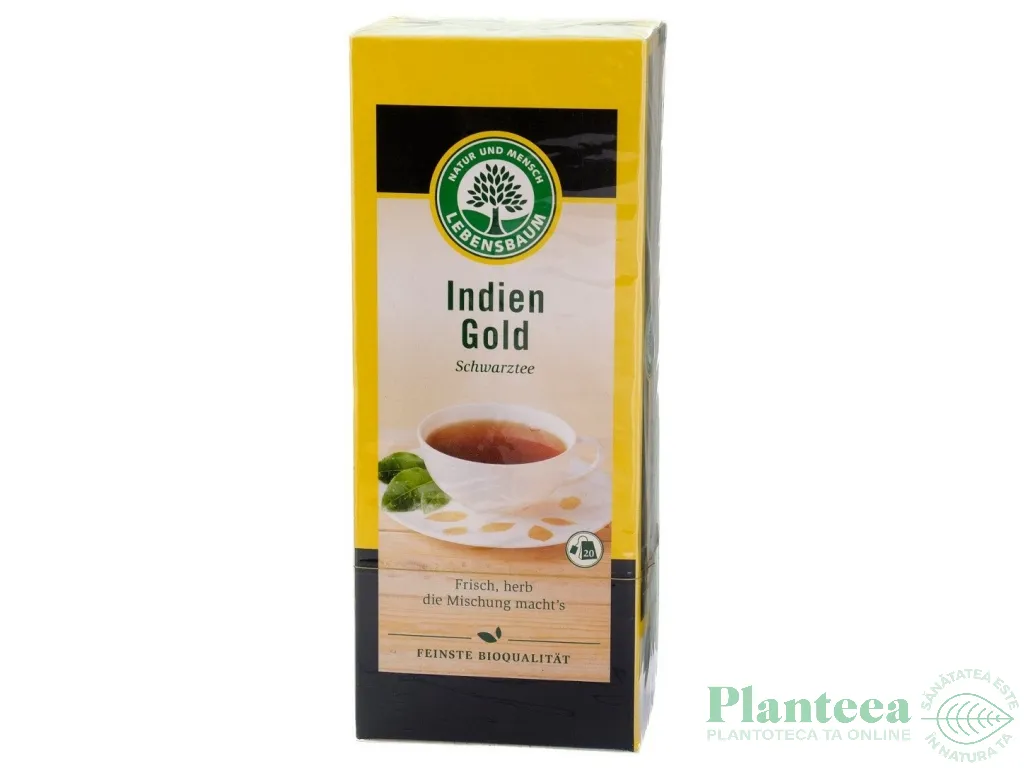 Ceai negru indian eco 20dz - LEBENSBAUM