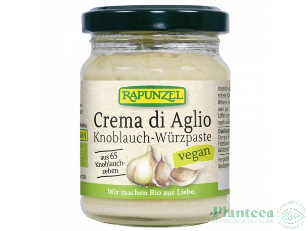 Crema usturoi pt condimentat  eco 120g - RAPUNZEL