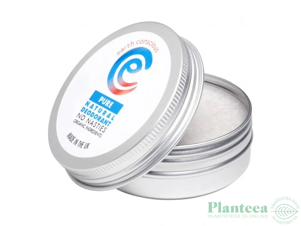 Deodorant crema pure 60g - EARTH CONSCIOUS