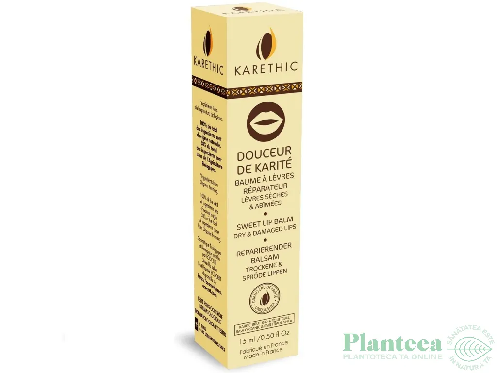 Balsam buze unt shea 15ml - KARETHIC