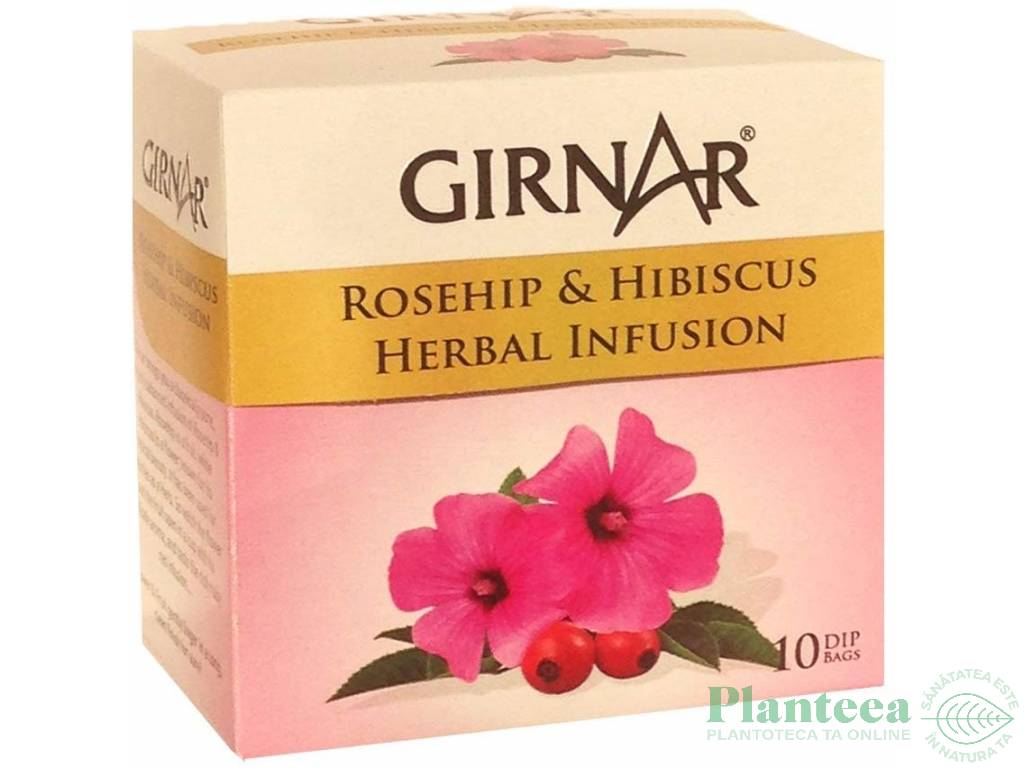 Ceai macese hibiscus 10dz - GIRNAR
