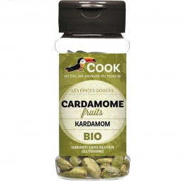 Condiment cardamon intreg bio 25g - COOK