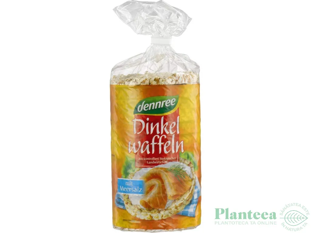 Rondele expandate spelta cu sare eco 100g - DENNREE