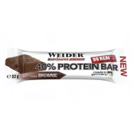 Baton proteic 40% ProteinBar brownie 32g - BODY SHAPER