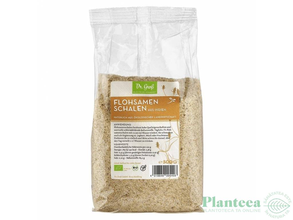 Tarate psyllium bio 300g - DR GROB