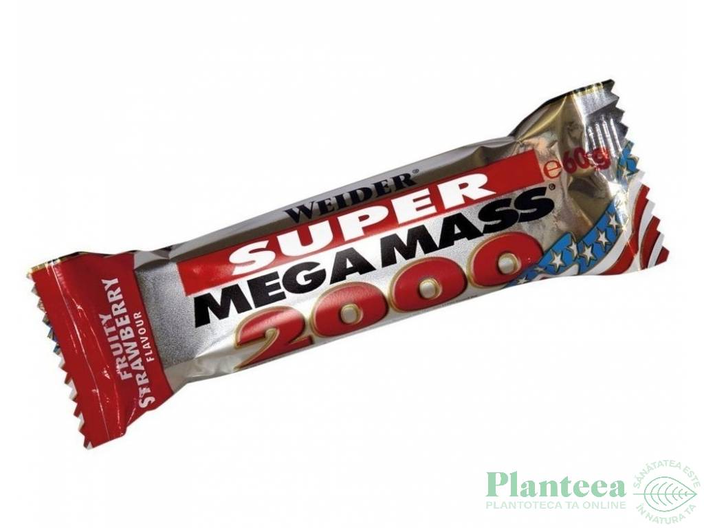 Baton Mega mass 2000 cookies cream 60g - WEIDER