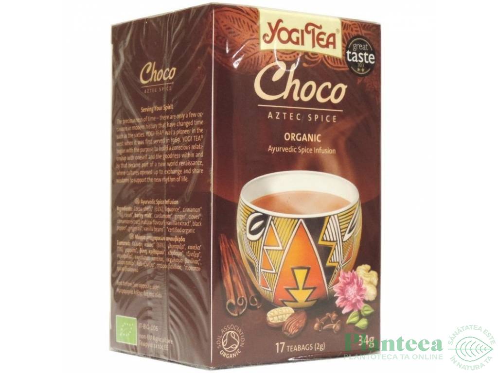 Ceai Choco Chai eco 17dz - YOGI TEA
