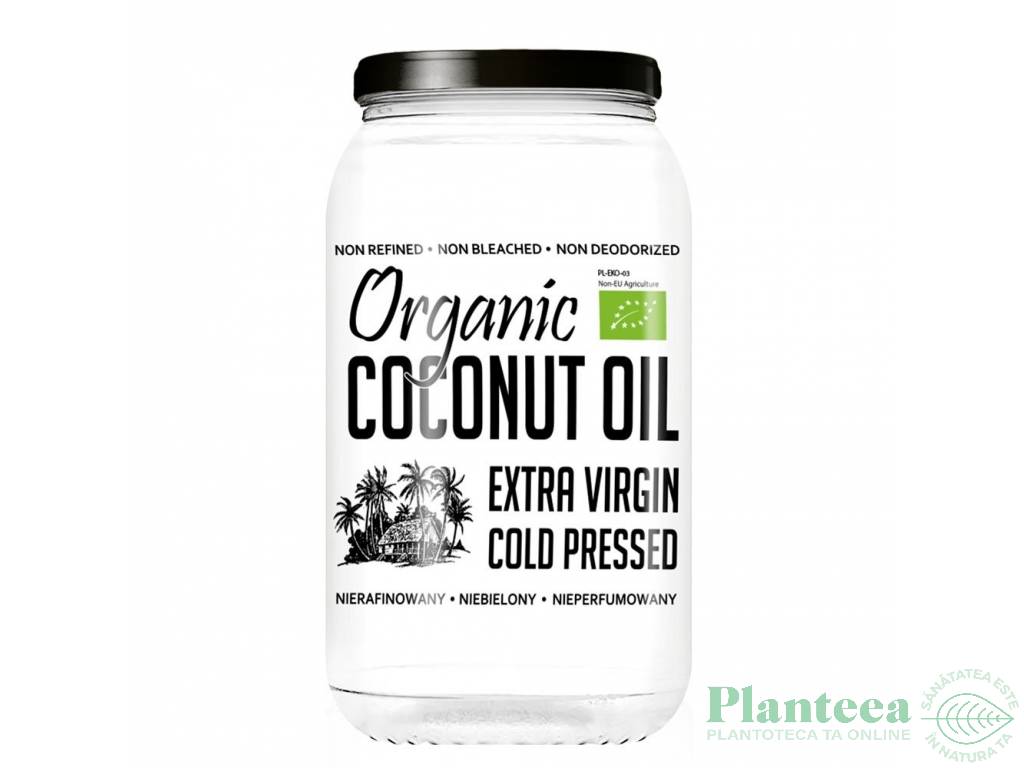 Ulei cocos extravirgin organic 1L - DIET FOOD
