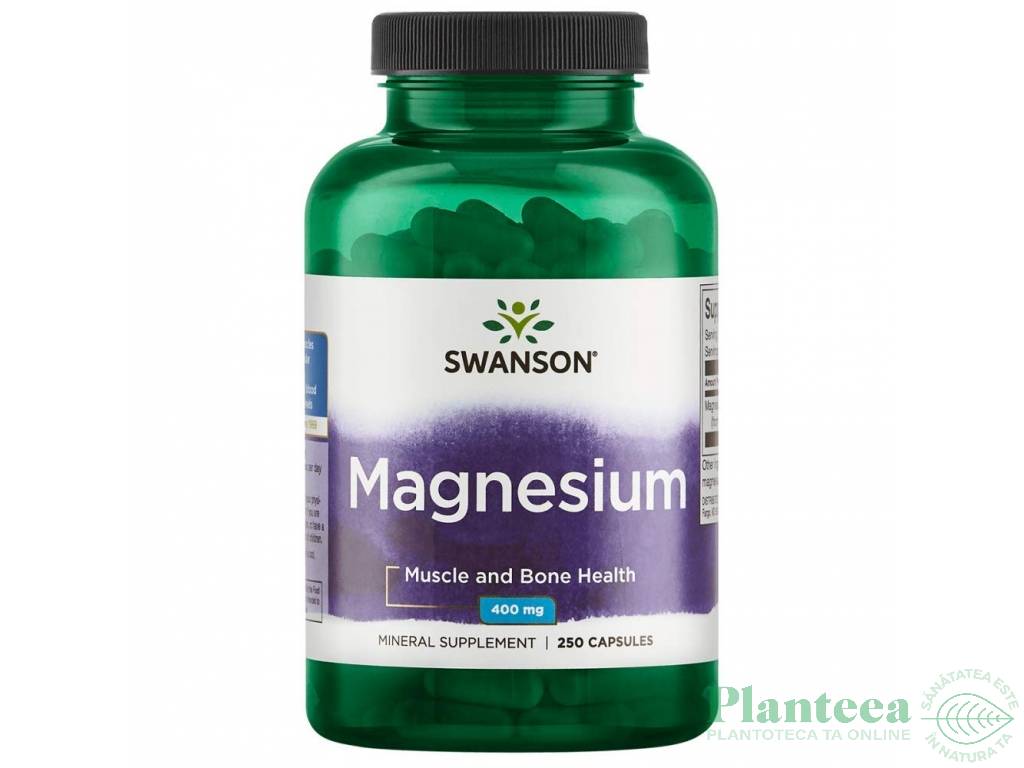 Magneziu 200mg 250cp - SWANSON