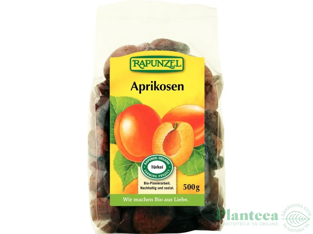 Piersici uscate jumatati eco 100g - RAPUNZEL