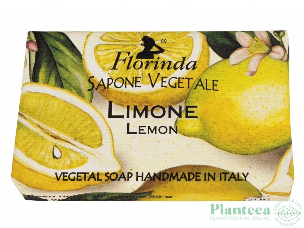 Sapun vegetal Limone 100g - FLORINDA