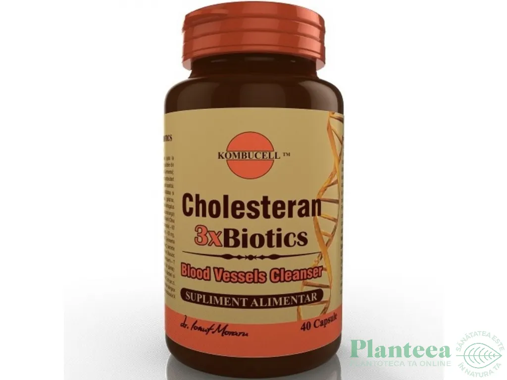 Cholesteran 3xbiotics 40cps - KOMBUCELL