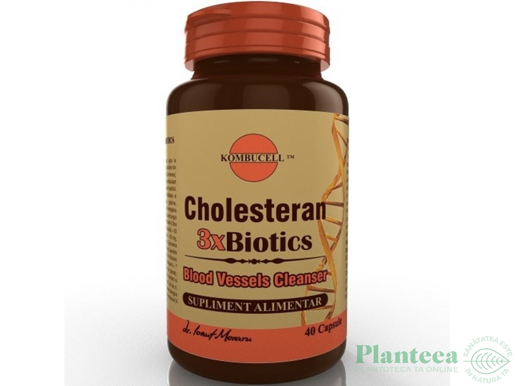 Cholesteran 3xbiotics 40cps - KOMBUCELL
