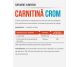 Carnitina crom 30cps - PARAPHARM