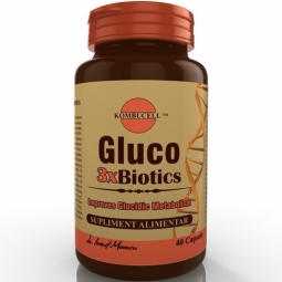 Gluco 3xbiotics 40cps - KOMBUCELL
